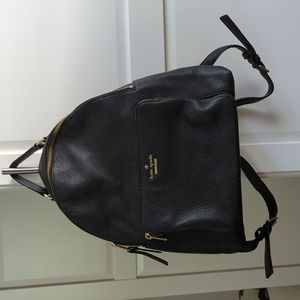 Kate Spade Black Mini Backpack